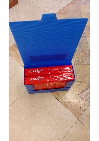 Saraoğlu Arşiv ve Proje Kutusu 22 x 31 x 13 CM Mavi 10 Adet