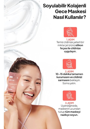 Ph Lab Collagen Night Soyulabilen Kolajen Gece Maskesi 50 ML