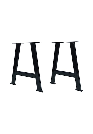 CVTdesign Metal Sehpa Ayakları Ahşap Masif Kütük Orta Sehpa Ayağı Ayak Seti