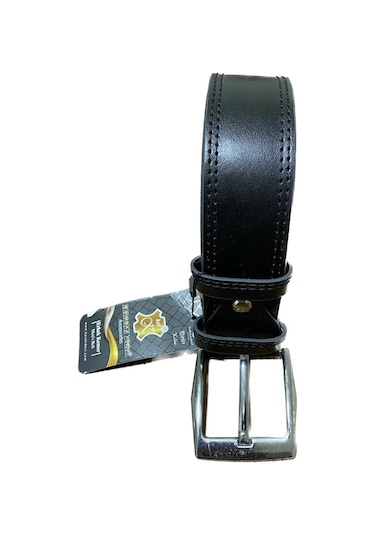 Karalı Erkek Kemer Kot Ve Kanvasa Uygun Kahve Rengi 4218-1-135 Cm 001