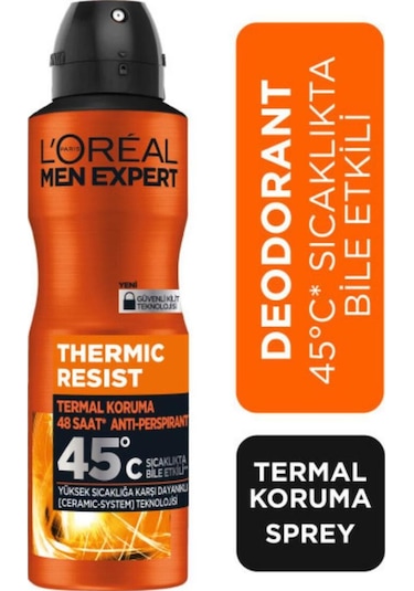 L'oréal Paris Men Expert Thermıc Resıst Antı-perspırant Sprey Deodorant 150ml