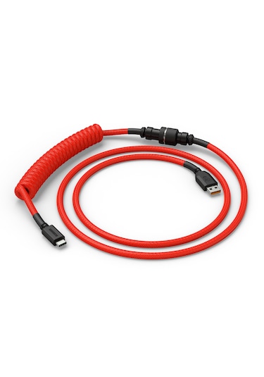 Glorious Sarmal Usb-c To Usb-a 1.4 Metre Klavye Kablosu Kırmızı