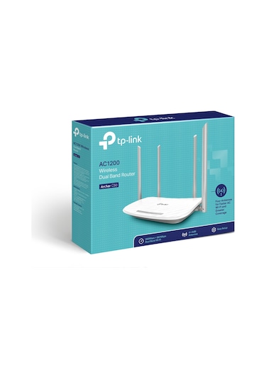 TP-Link Archer C50 1200 Mbps 5 Ghz Dual Band Kablosuz Router