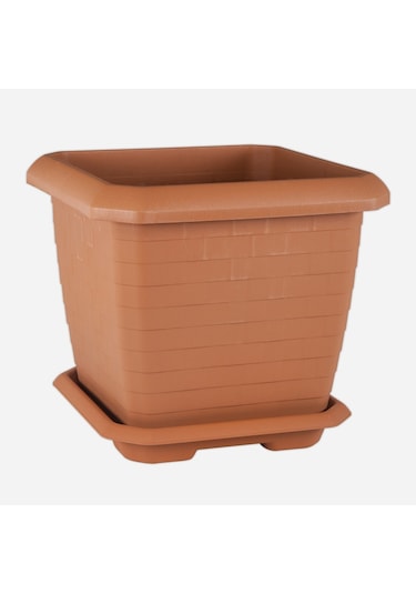 Serinova Hisar Saksı 44 Lt Kahve