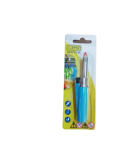 Clipper Mini Tube Mutfak Çakmağı Mavi