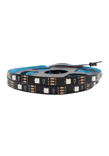 5v Adreslenebilir Ws2812b Argb Pixel Şerit Led Ip20 M:30led 5m Magic Led