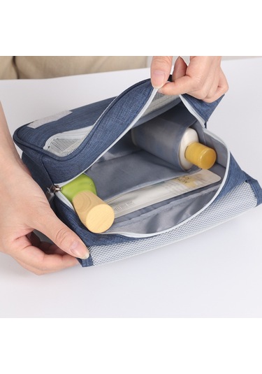 Weekeight Taşınabilir Seyahat Örgü Tasarım Çanta Rose Pembe