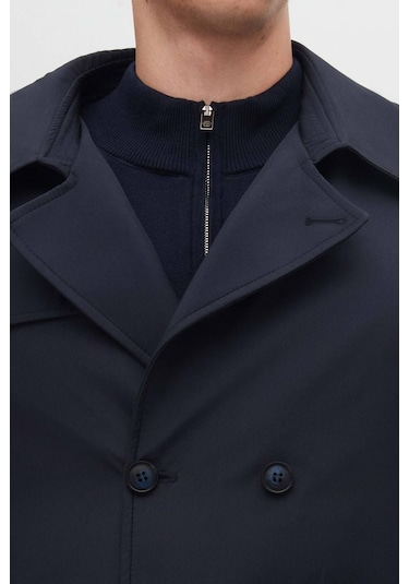 Ds Damat Regular Fit Lacivert Apoletli Beli Kemerli Pardösü/Trenckot 1HF08ORT00013 Lacivert Ds Damat Regular Fit Lacivert Apoletli Beli Kemerli Pardösü/Trenckot 1HF08ORT00013 Lacivert