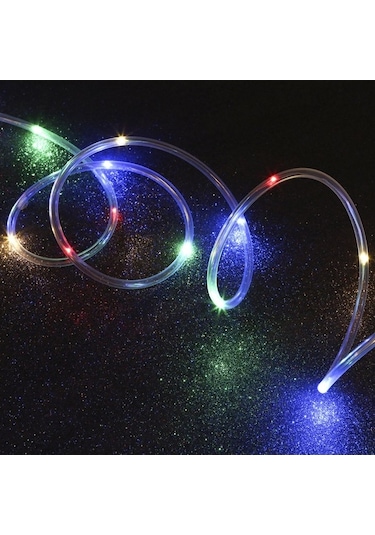 Pazly 12m Çok Renkli Led Şerit Işık Pilli, Uzaktan Kumanda, 8 Mod, Zamanlayıcı, Dimmer, Ip65 Su Geçirmez, Yılbaşı Dekor