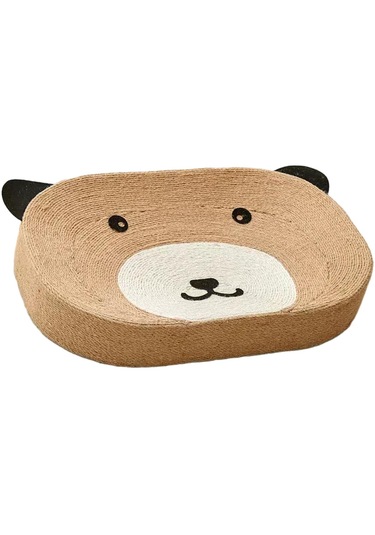 Homyl Kedi Tırmalama Pedi Sisal Kase Kapalı Kediler Stil-a