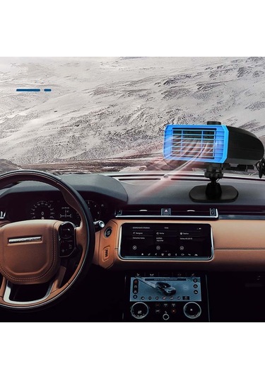Araba 360 Derece Dönen Araba Isıtıcısı İçin 12v Çok Fonksiyonlu Isıtıcı, Stil: Temel Model
