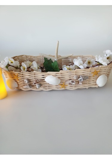 Bambu El Yapımı Çok Amaçlı Oval Sepet