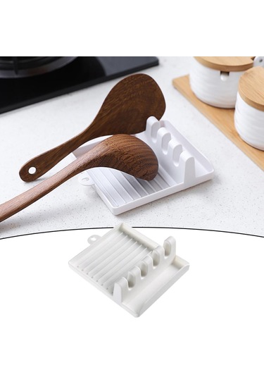 Dolıty Damlama Pedi Ile Pp Kaşık Dayanağı Isıya Beyaz Beyaz