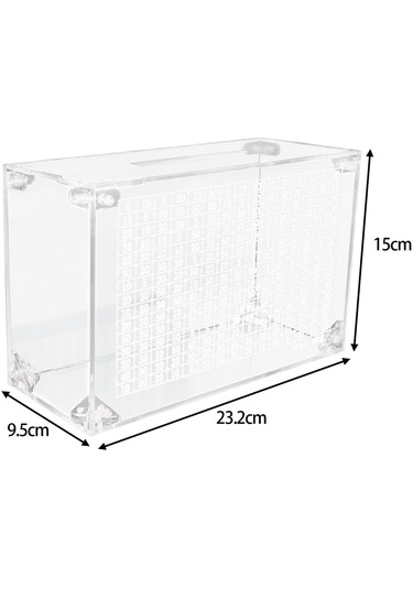 Dolıty Kumbara Mey Tasarruf Bankası Hediye Masaüstü Masa 23,2cmx9,5cmx15cm