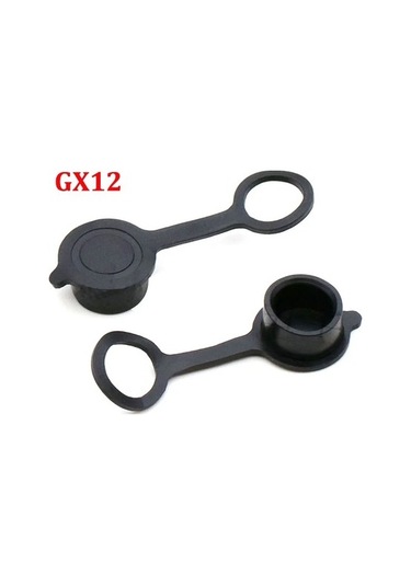 Agoodshop Gx12 Tarzı Cltgxdd Gx12 Gx16 Gx20 Havacılık Dairesel Priz Su Geçirmez Toz Kapağı Kaynak Ka
