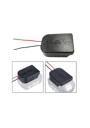 Novahub Dock Güç Konektörü Aksesuarı İçin Telli 18v Pil Dönüştürücü Adaptör - Diğer