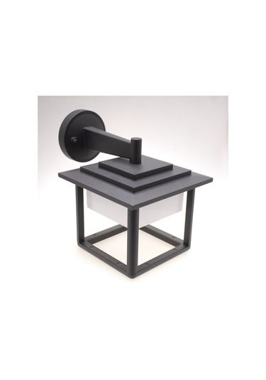 Dış Mekan 12 Watt Gün Işığı Dekoratif Aplik Siyah