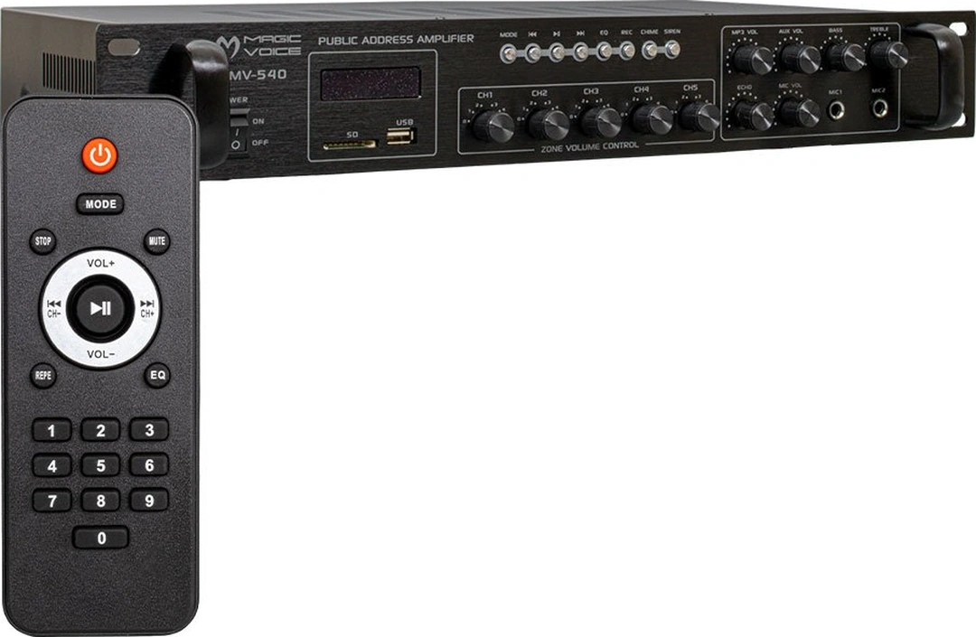 Magicvoice Mv-540 100 Watt Usb-sd-bluetooth 2 Mikrofon Girişli 5