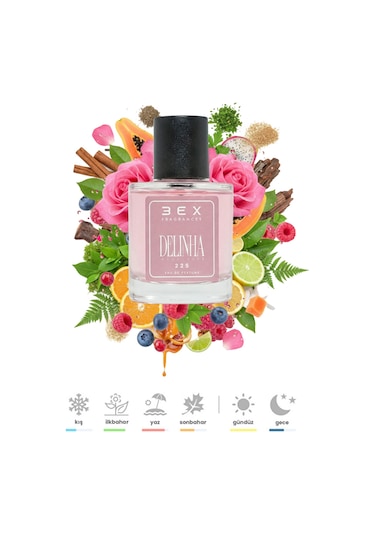 Delinha Exclusive 225 - 50ml - Kadın Parfümü Çiçeksi