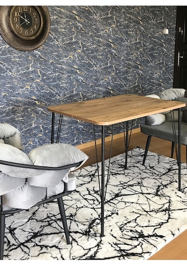 Yirmi15 Metal Ayaklı 60x90 Cm Eclipse Tek Mutfak Balkon Çalışma Masası