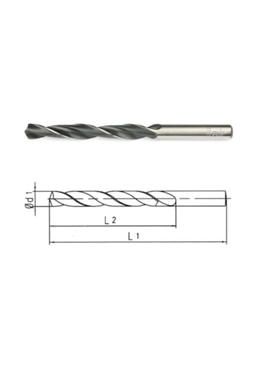 Mte - Makina Takım 4Mm Hss Din 338 Silindirik Saplı Matkap Ucu -