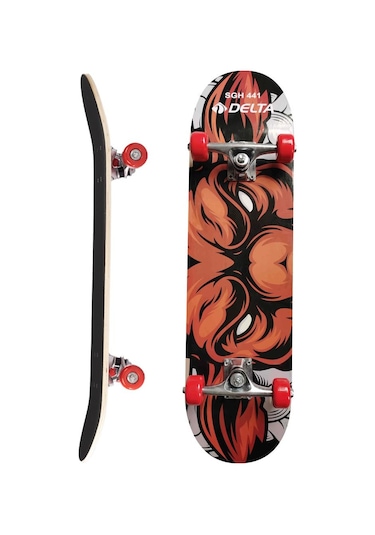 Delta Kemik Teker Üstü Zımparalı Kaykay - Sgh 441 Çok Renkli