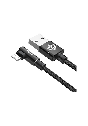 Baseus Lightning 1 Metre Mvp Kablo Siyah