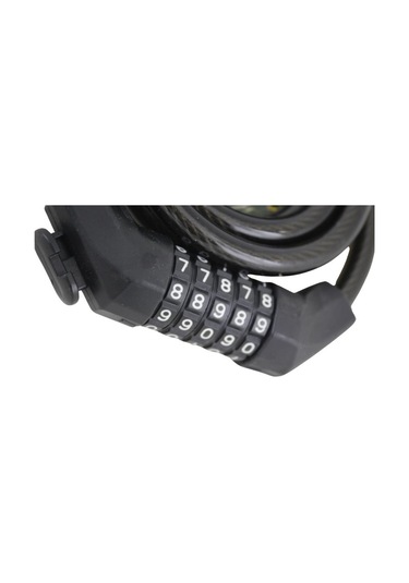 T.concept Tonyon Dayanıklı Güçlendirilmiş Çelik Halat 5 Şifreli Bisiklet Kilidi 12x 150 Cm