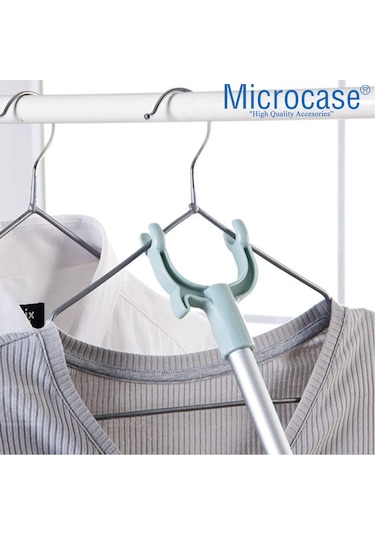 Microcase Uzayabilir Elbise Eşya Askı Asma Aparatı 58-102 Cm Al5703 Açık Yeşil