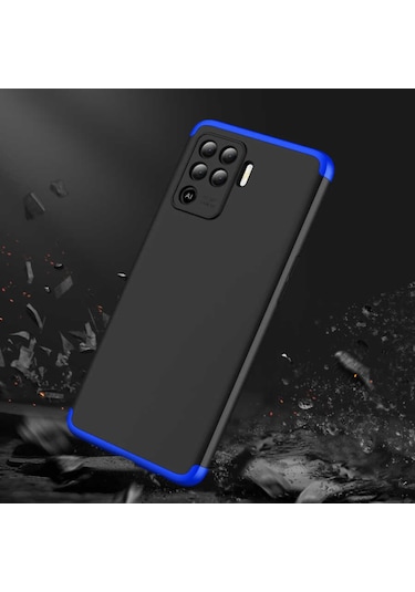 Teknomoda Oppo Reno 5 Lite Kilif 360 Derece Korumali 3 Parça Ays Kapak 515705053