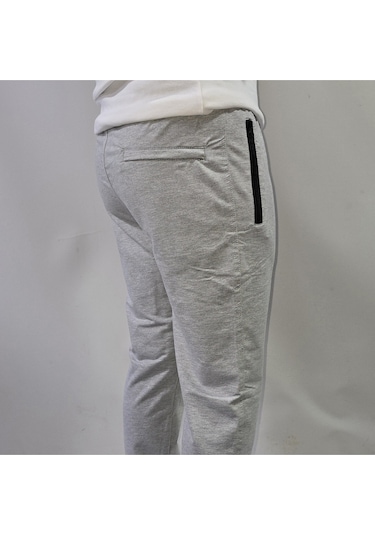 Jump Erkek Pamuklu Slim Fit Düz Paça Eşofman Altı Melanj Gri Jump Erkek Pamuklu Slim Fit Düz Paça Eşofman Altı Melanj Gri