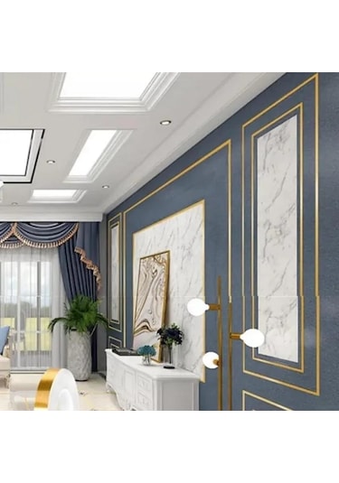 Gümüş 50 M/rulo Kendinden Yapışkanlı Zemini Çıkartmalar Su Geçirmez Duvar Boşluğu Sızdırmazlık Bandı Şerit Zemini Güzellik Dikiş Etiket 1cm Gümüş