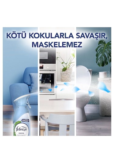 Febreze Dağ Esintisi Hava Ferahlatıcı Sprey Oda Kokusu 185 ML