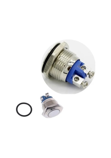 Rsimente Dünya Korumalı Düğme 16 Mm Düz, 2 Vida 1no A16-a3 341432669