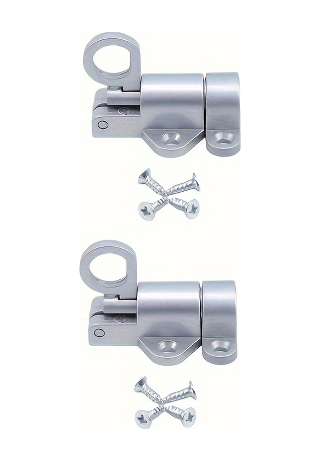 Dashanshop 2 Adet Gümüş Uçak Kilit Mandalı Otomatik Sürgülü Pencere Ve Kapı Kilitleri