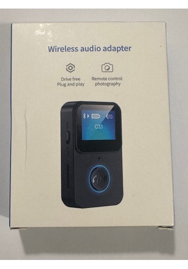 Bluetooth Audio Adapter Bluetooth Aux Çevirici C33