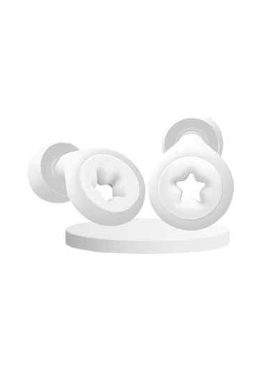 Loop Sessiz Gürültü Azaltıcı Kulak Tıkacı Süper Yumuşak Beyaz