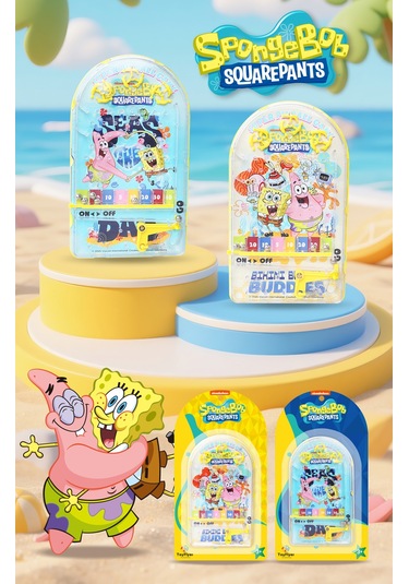Pinball Sunger Bob Eğitici Retro Oyuncak Small