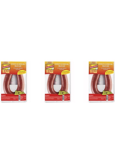 Dana Kangal Sucuk 340 Gr. Üçlü Paket Toplam 1020 Gr.