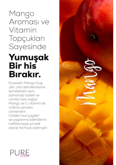 İkili Set: Shea Vanilya Vücut Sütü 250 Ml + C Vit. Mango Duş Jeli 400 Ml Mango