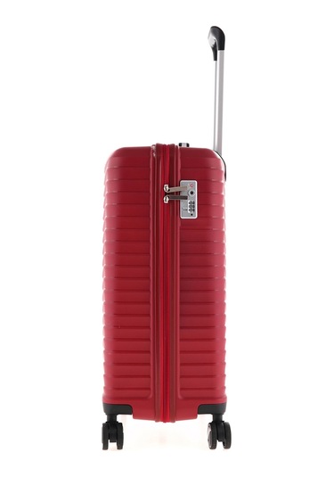 Ultra Dayanıklı 3'lü Set Valiz & Bavul Kırmızı-1389 Kırmızı