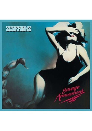 Scorpions - Savage Amusement 50th Anniversary - Transparent Curacao Vinyl / Plak