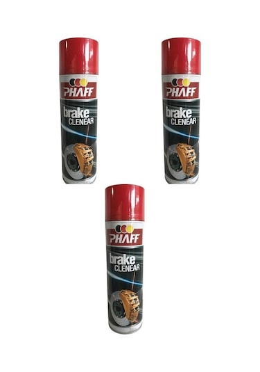 Phaff Balata Spreyi Ve Debriyaj Temizleyicisi 500 Ml 3 Adet