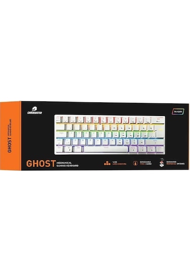 Gb-g11 Ghost Rainbow Beyaz Mekanik Gaming Klavye