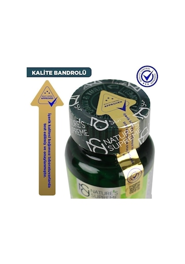 Natures Supreme Omega 3 1000 Mg 30 Kapsül Aromasiz