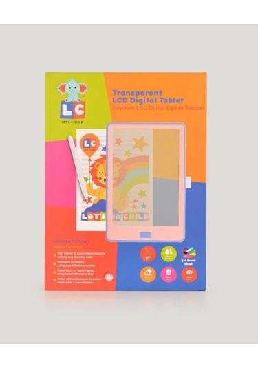 Let's Be Child 10 İnç Dijital Çizim Tableti Beyaz