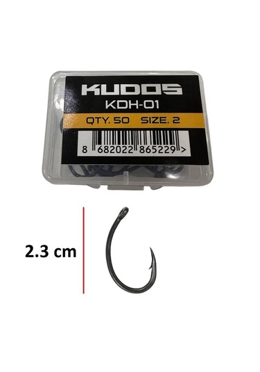 Kudos Kdh-01 No:2 Olta İğnesi 50 Adet