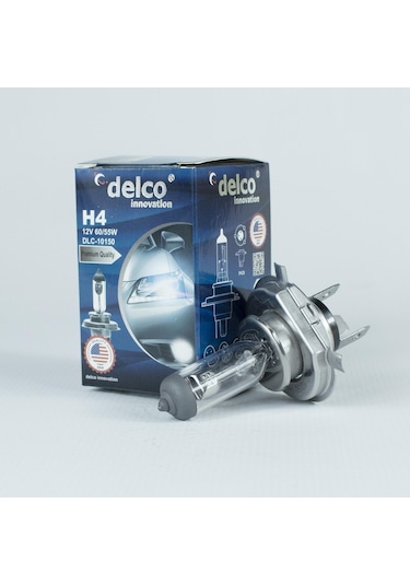 Delco U.s.a H4 +%30 Fazla Işık 12 Volt H4 43t Far Ampulü 60/55w