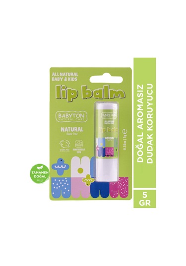 Babyton Aromasız Dudak Koruyucu 5 G