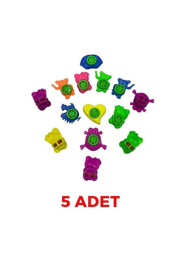 Dudak Düdük - Siren Düdük - Siren Sesi Düdük 5 Adet Nostaljik Oyuncak